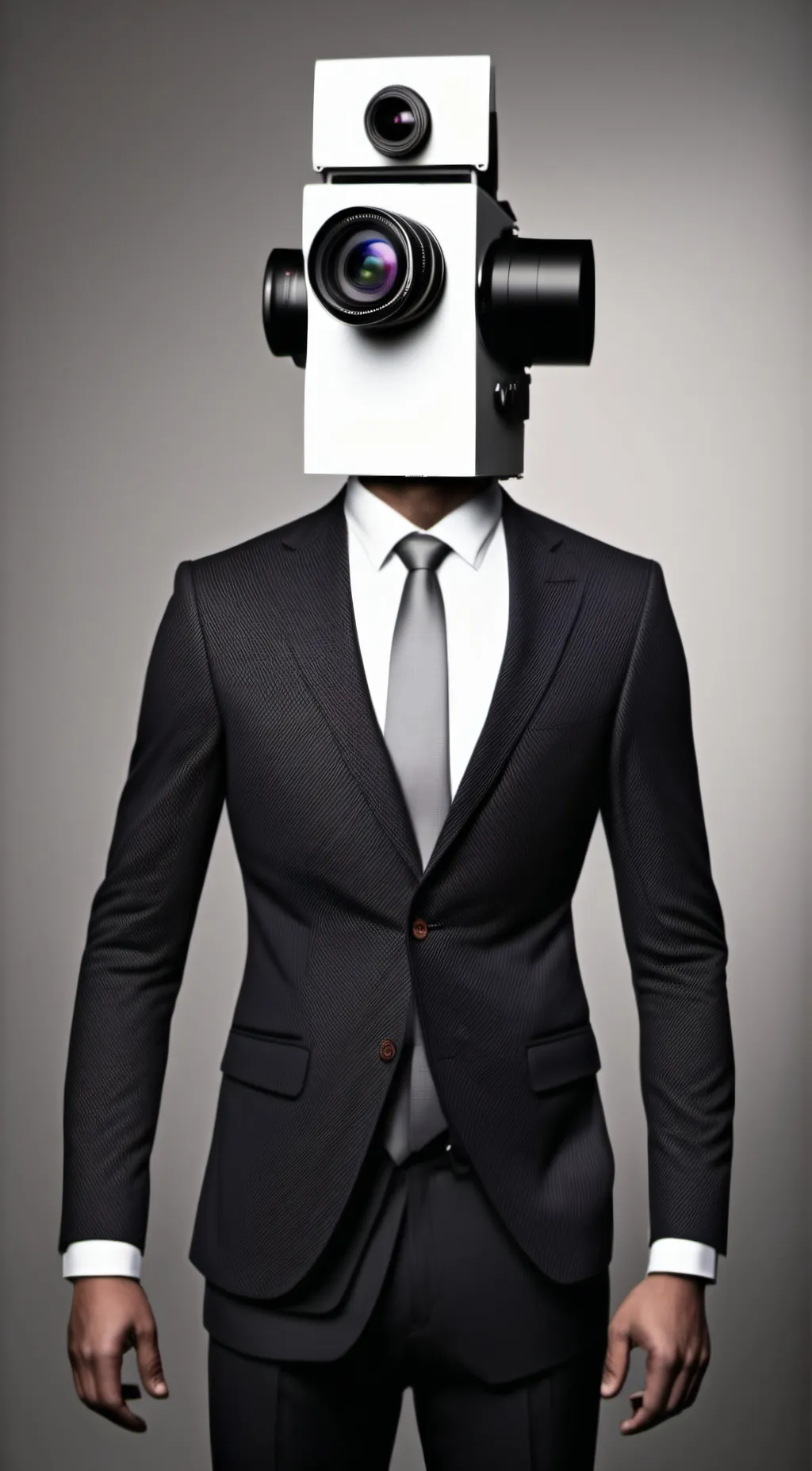 ai character: Camera man background