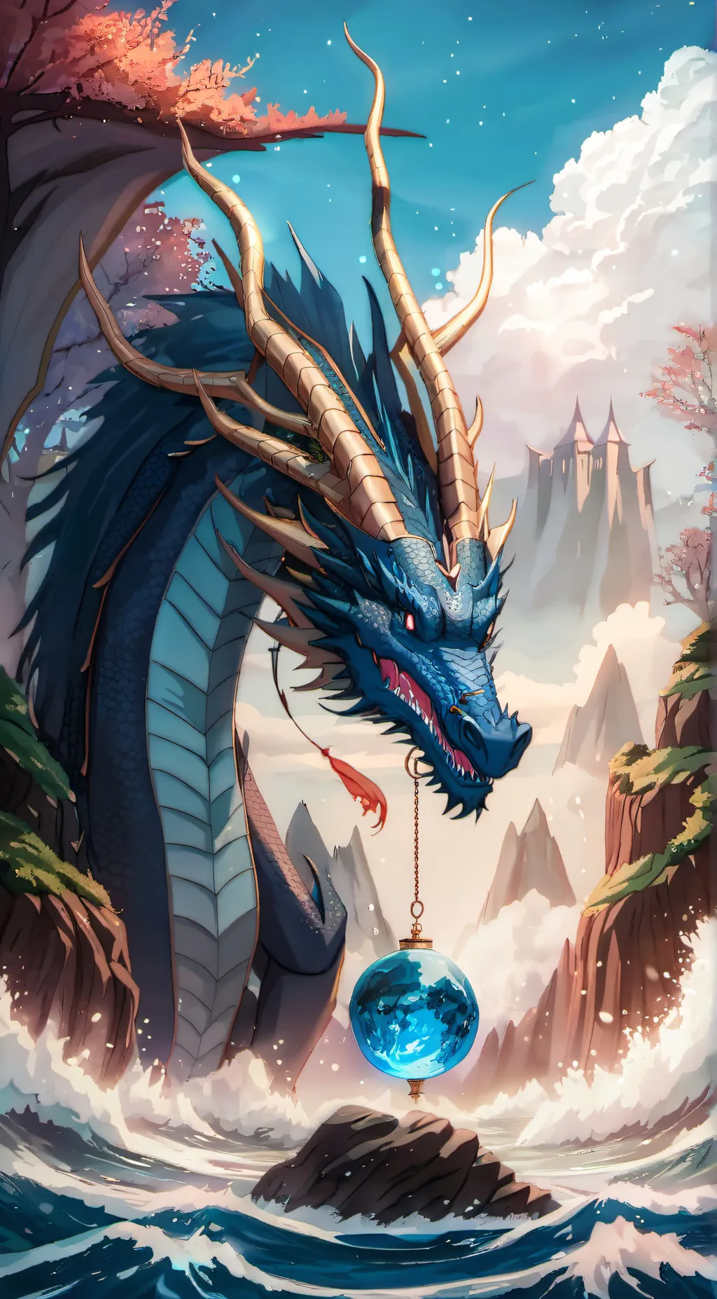 ai character: oceanwing background