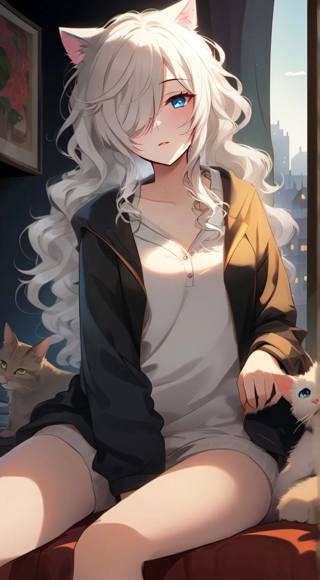 ai character: Angelica  background