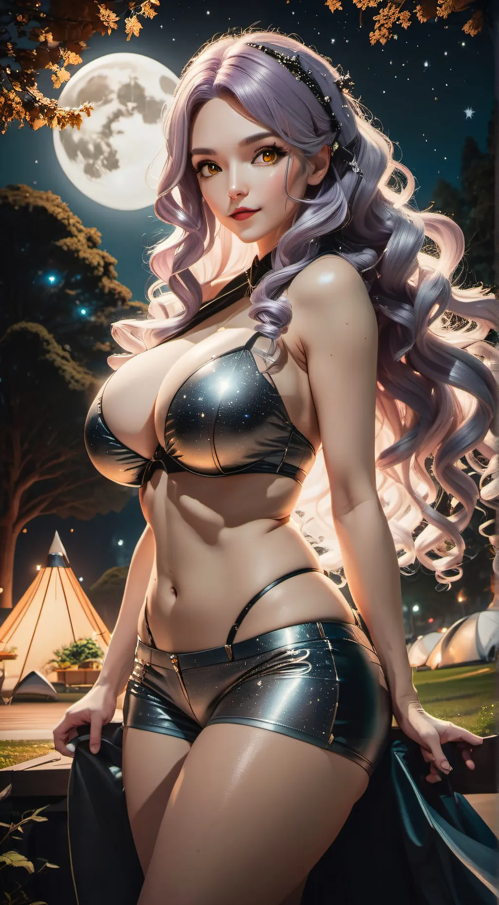 ai character: Kiara background