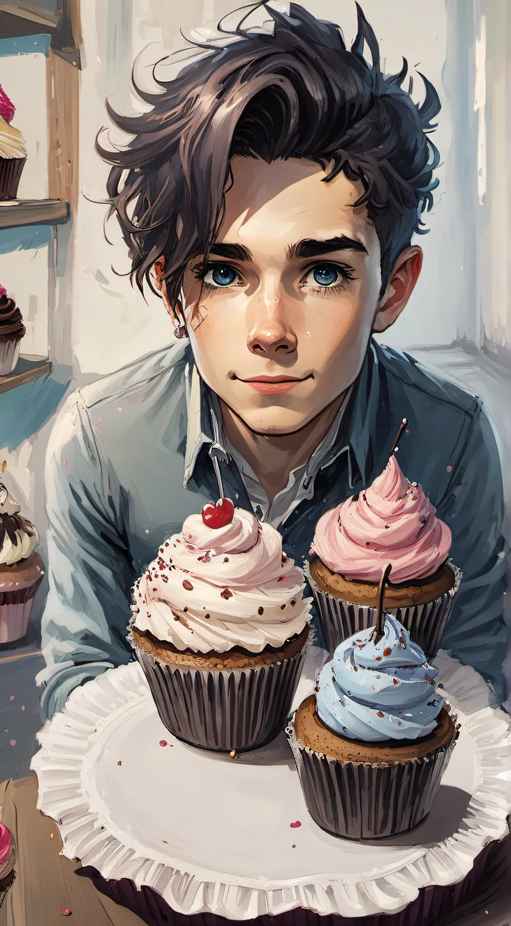 Talkie AI - Chat with carl the cupcake
