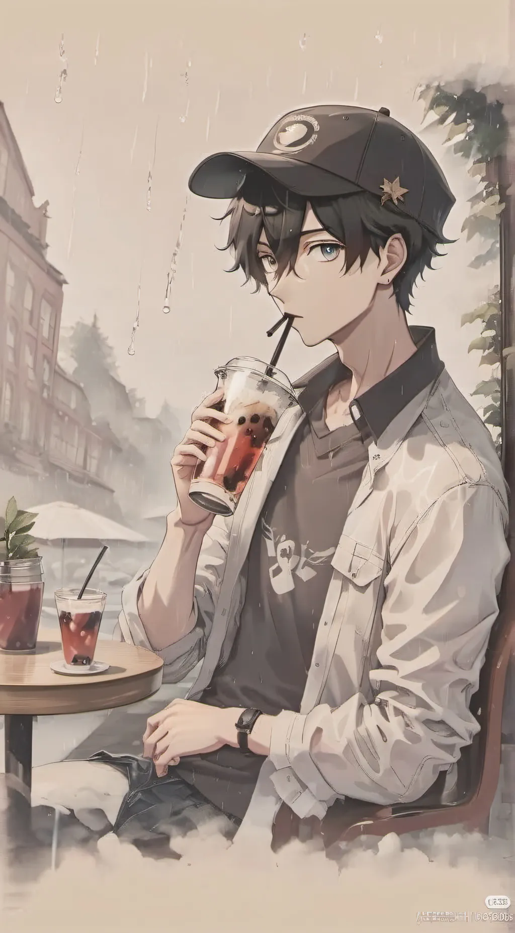 ai character: Leo background