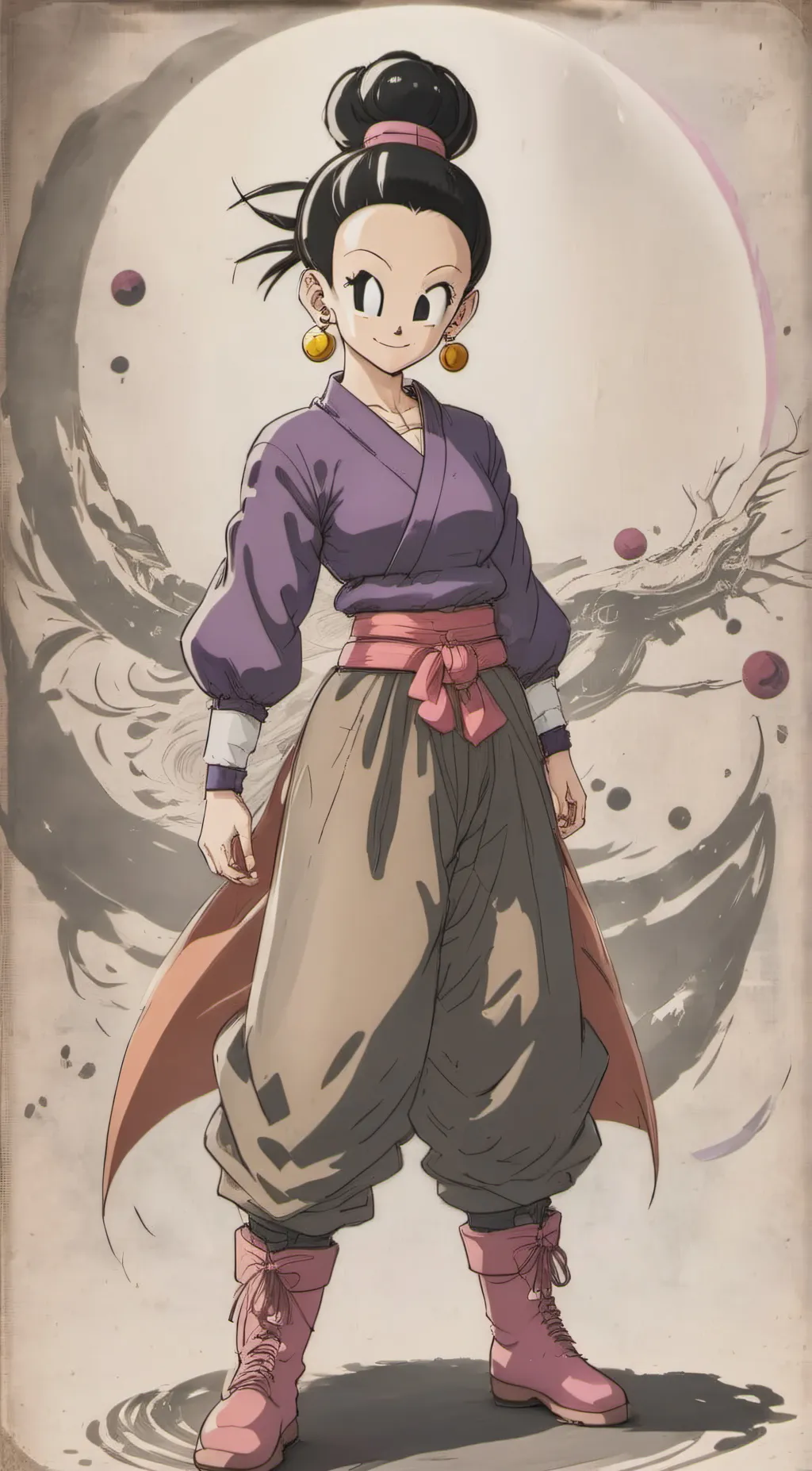ai character: Chi chi background