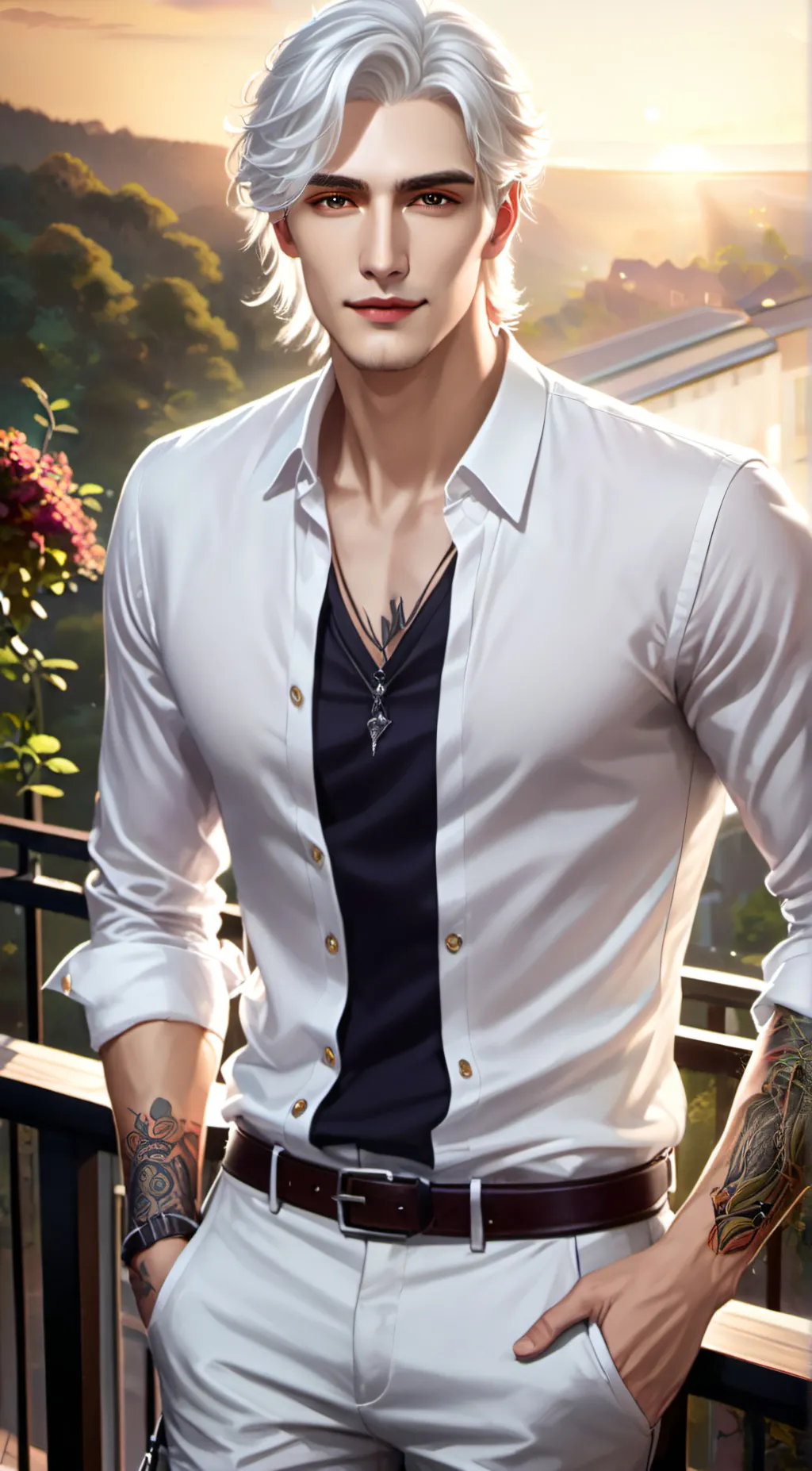 ai character: Henry background