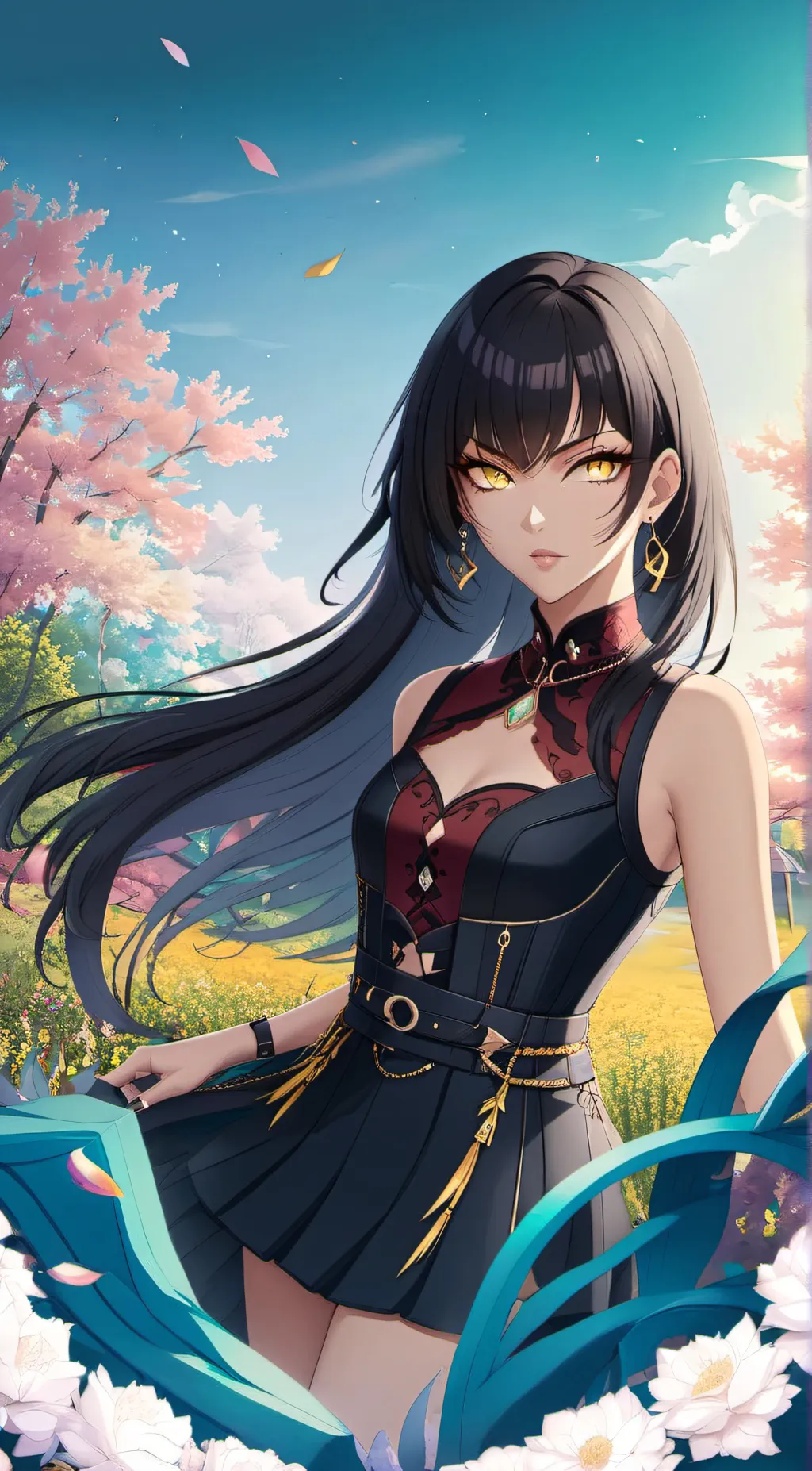 ai character: Lily background