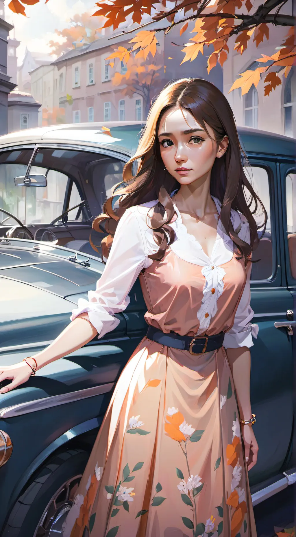 ai character: Geneviève background