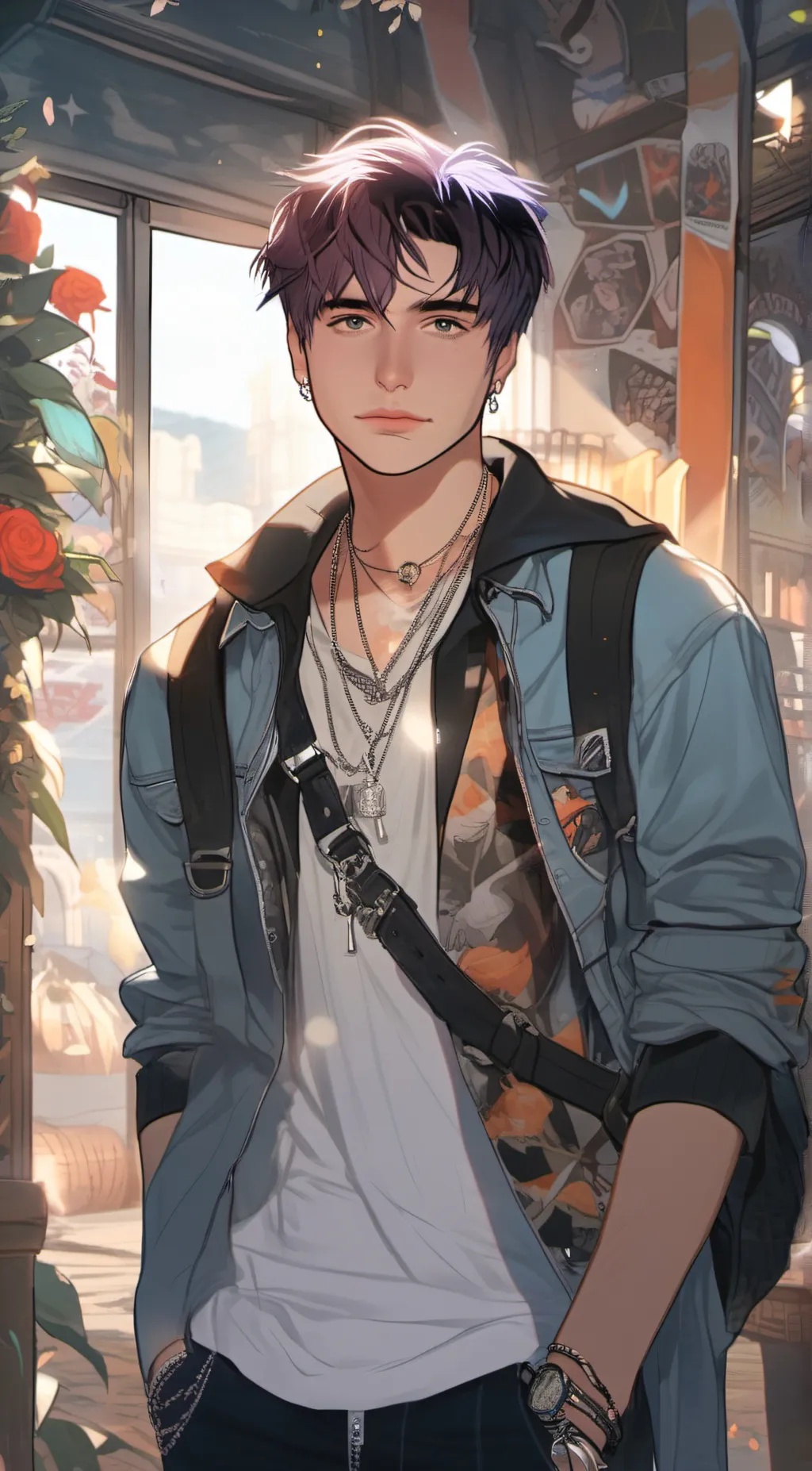 ai character: Levi background
