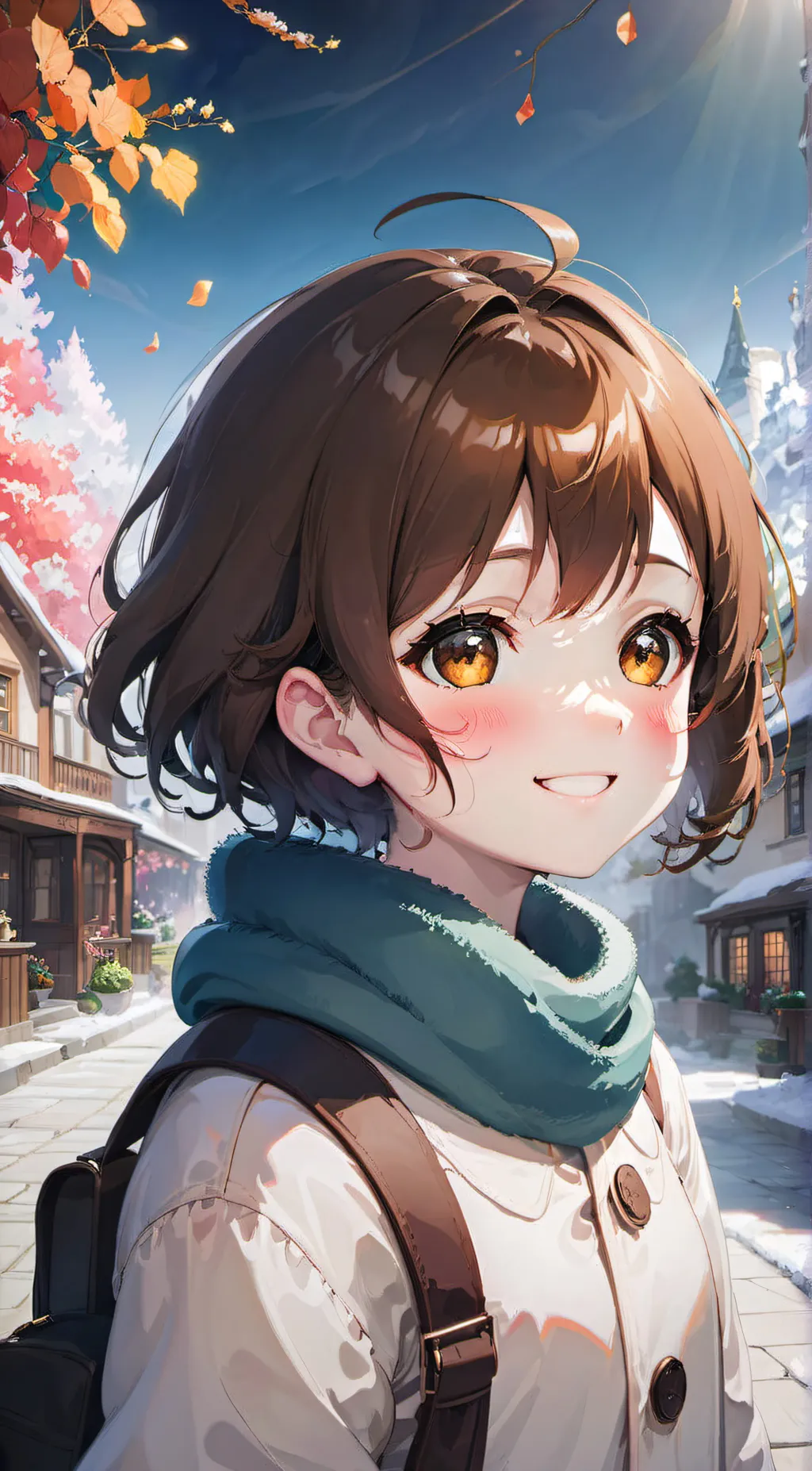 ai character: Ochaco Uraraka background