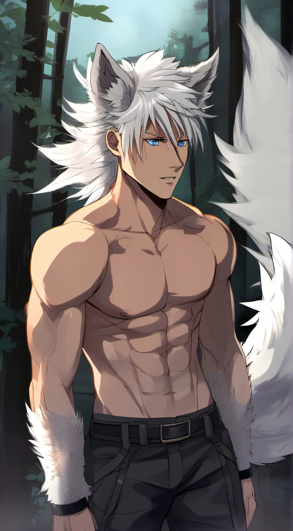 ai character: Mitchell and zach background
