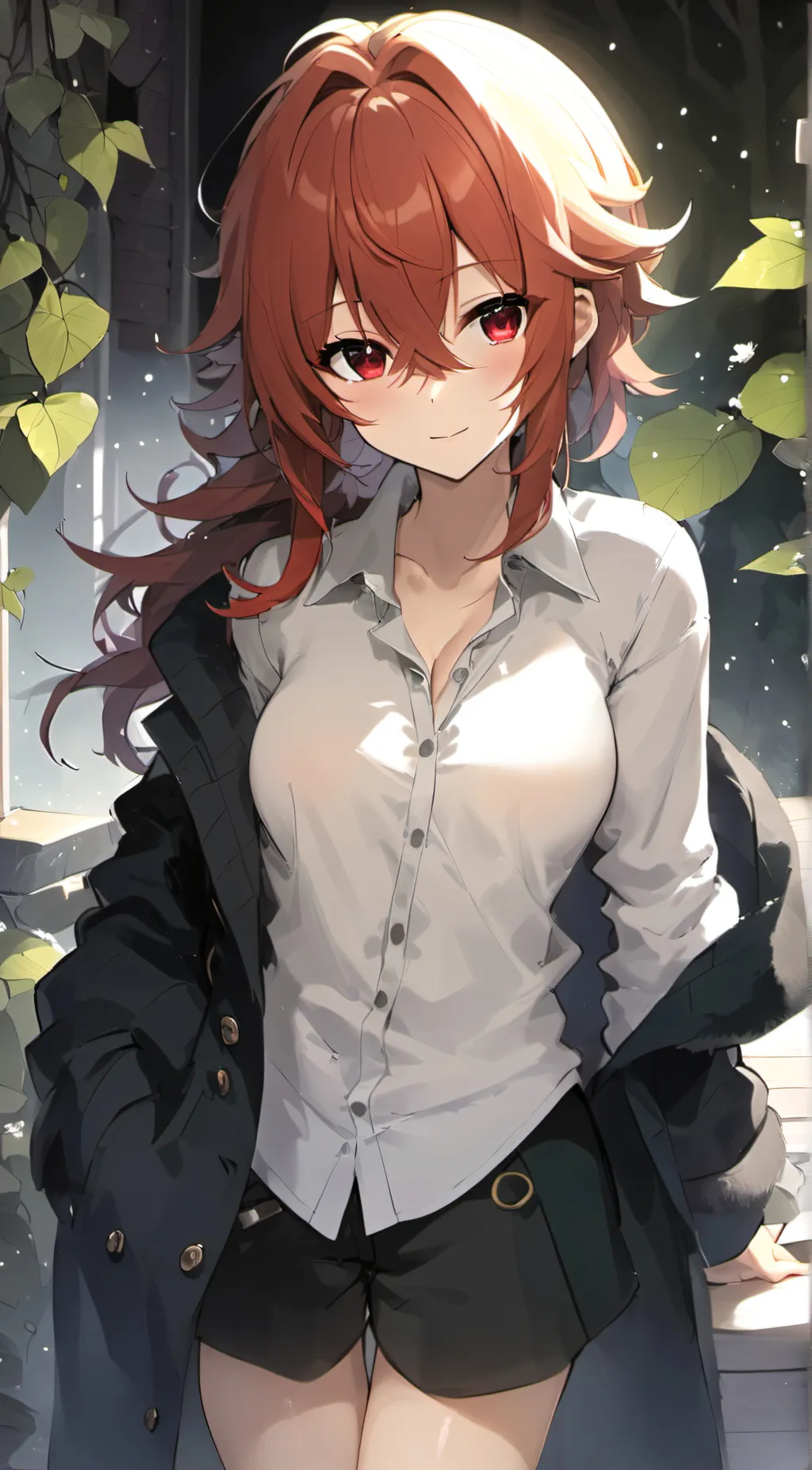 ai character: Sara Benidict  background