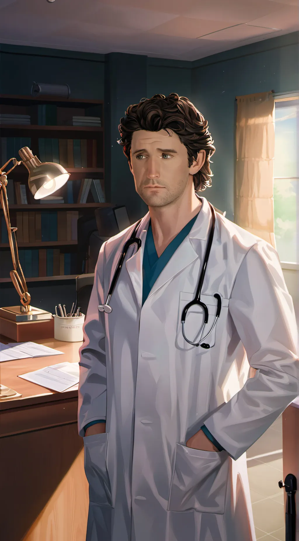 ai character: Dr. Shepard background