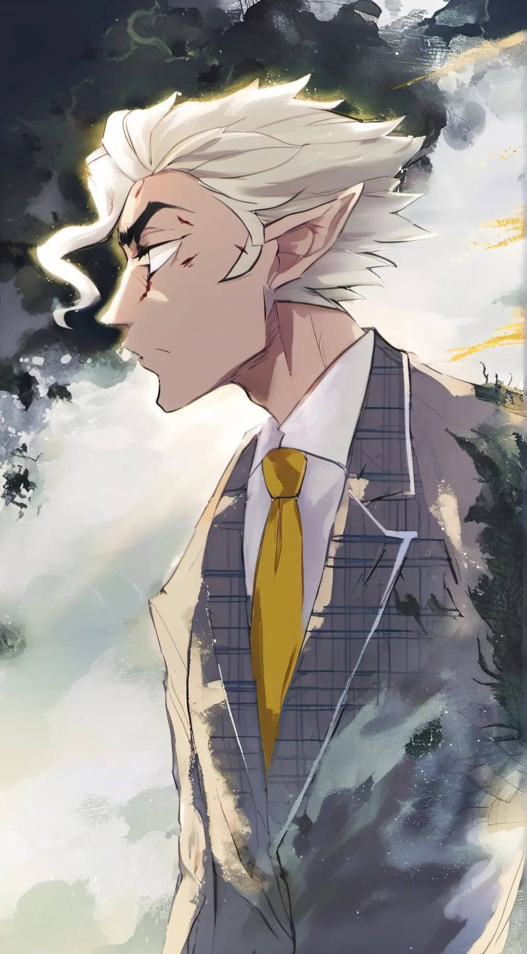 ai character: Hunter background