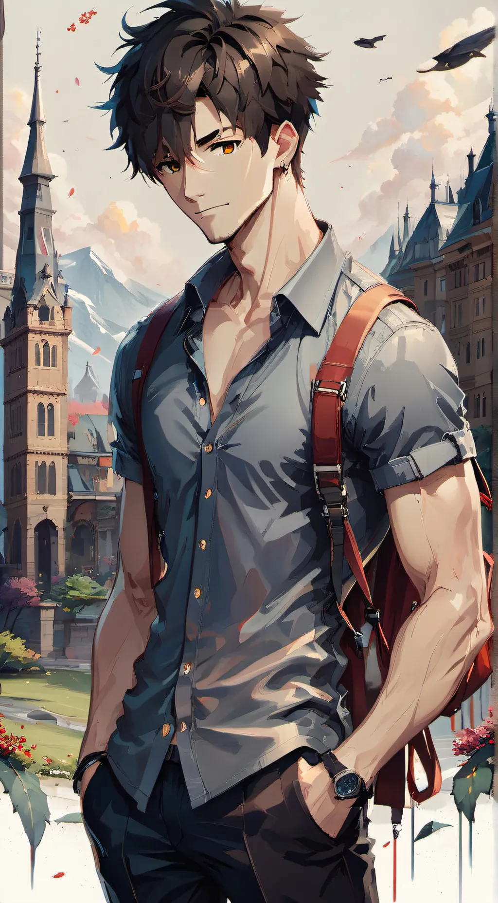 ai character: Hisven background