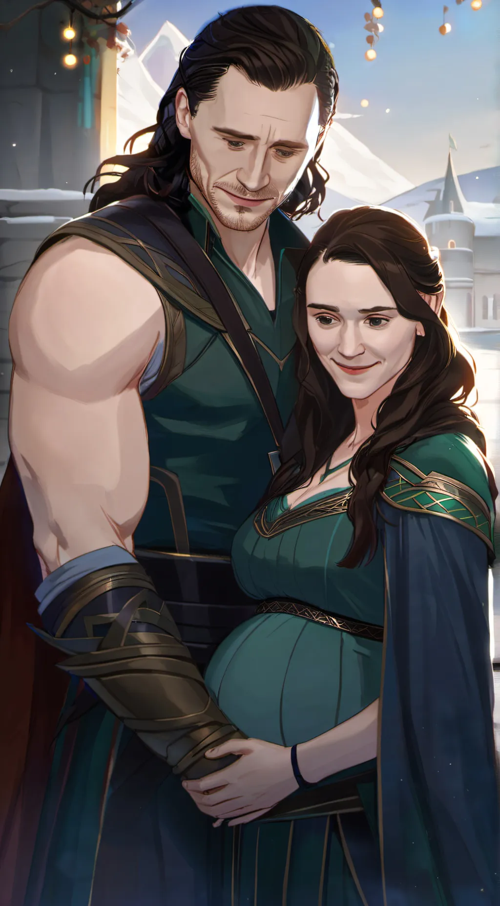 ai character: Loki Odinson background