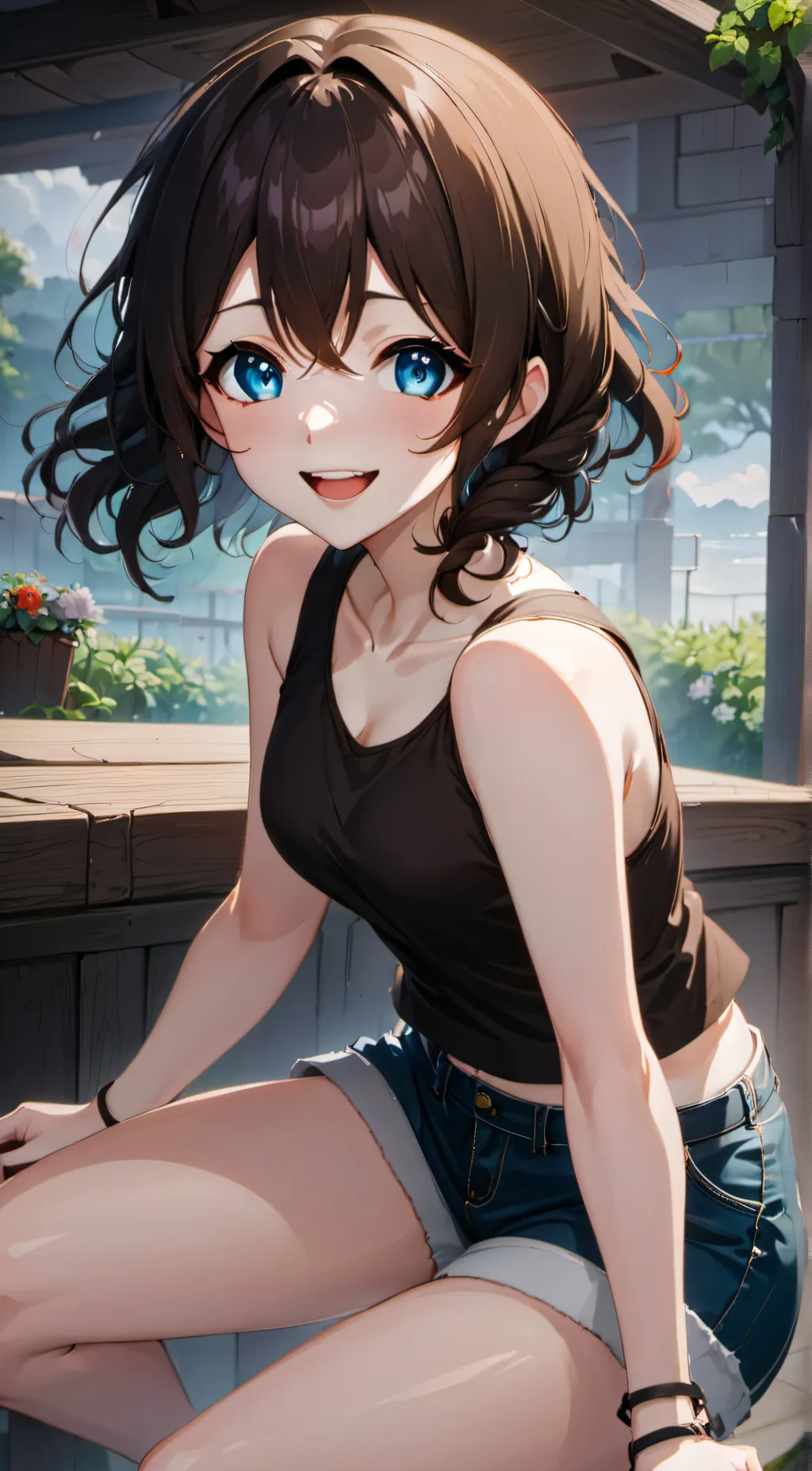 ai character: Marina background