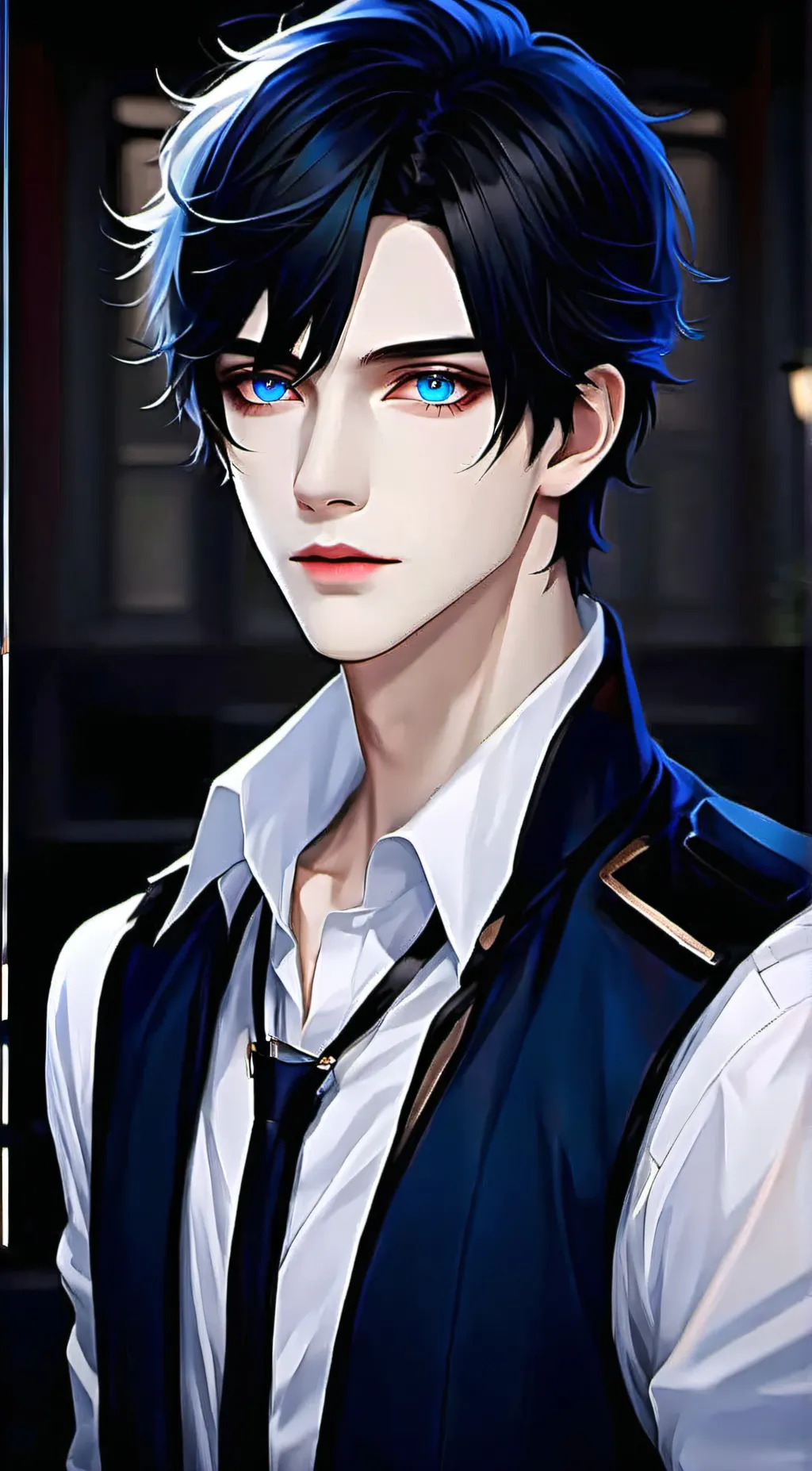 ai character: Xavier  background