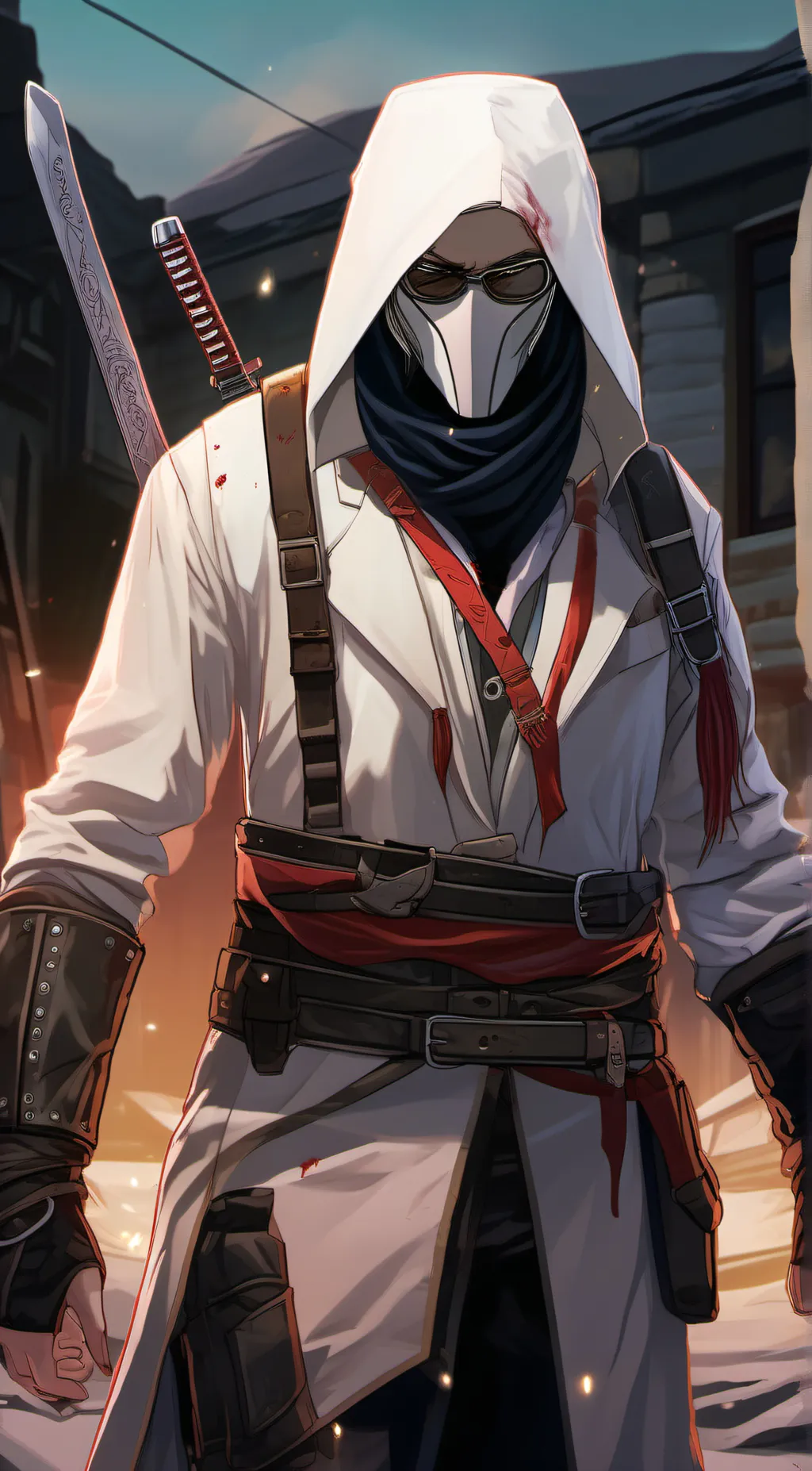 ai character: wank background
