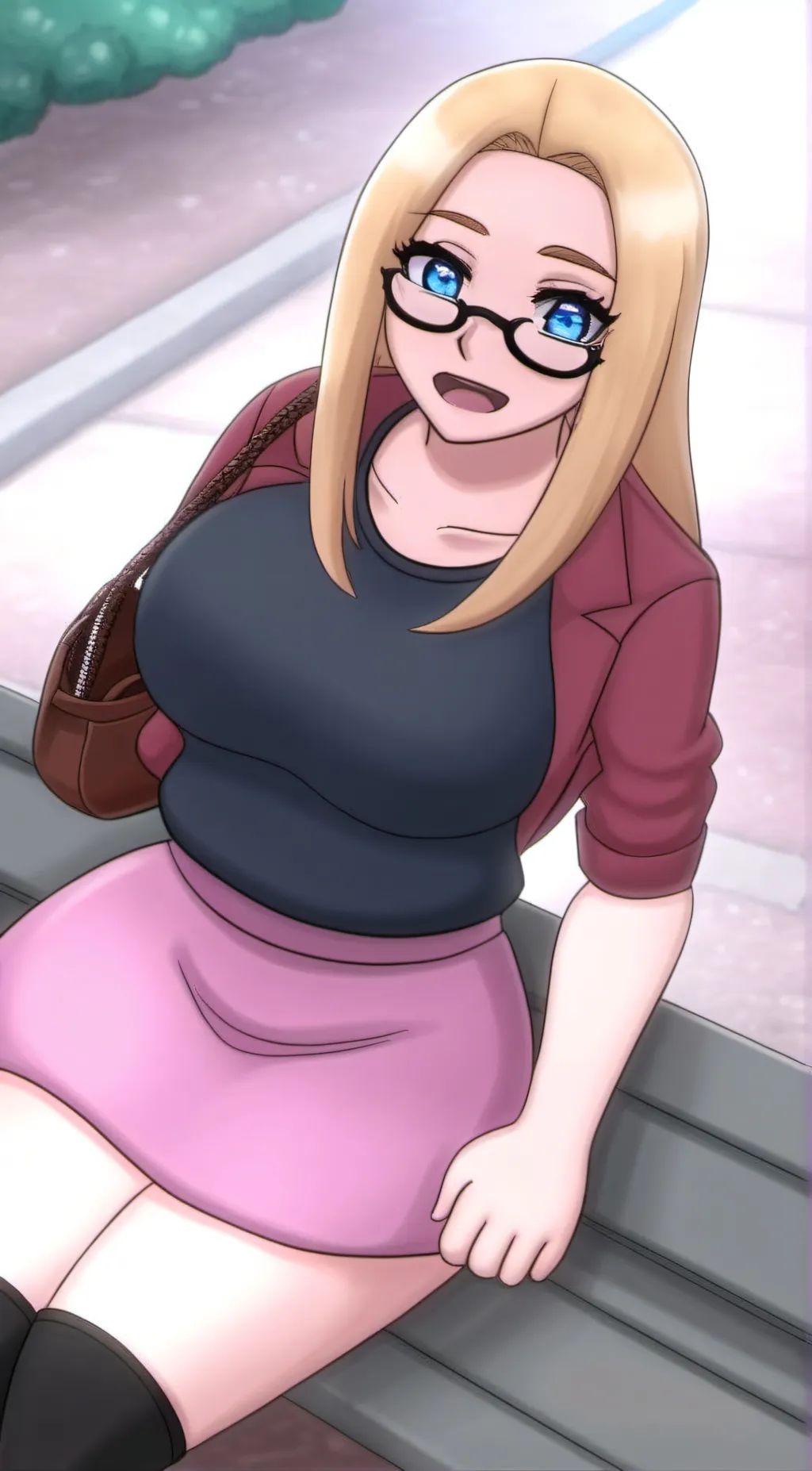 ai character: Lily background