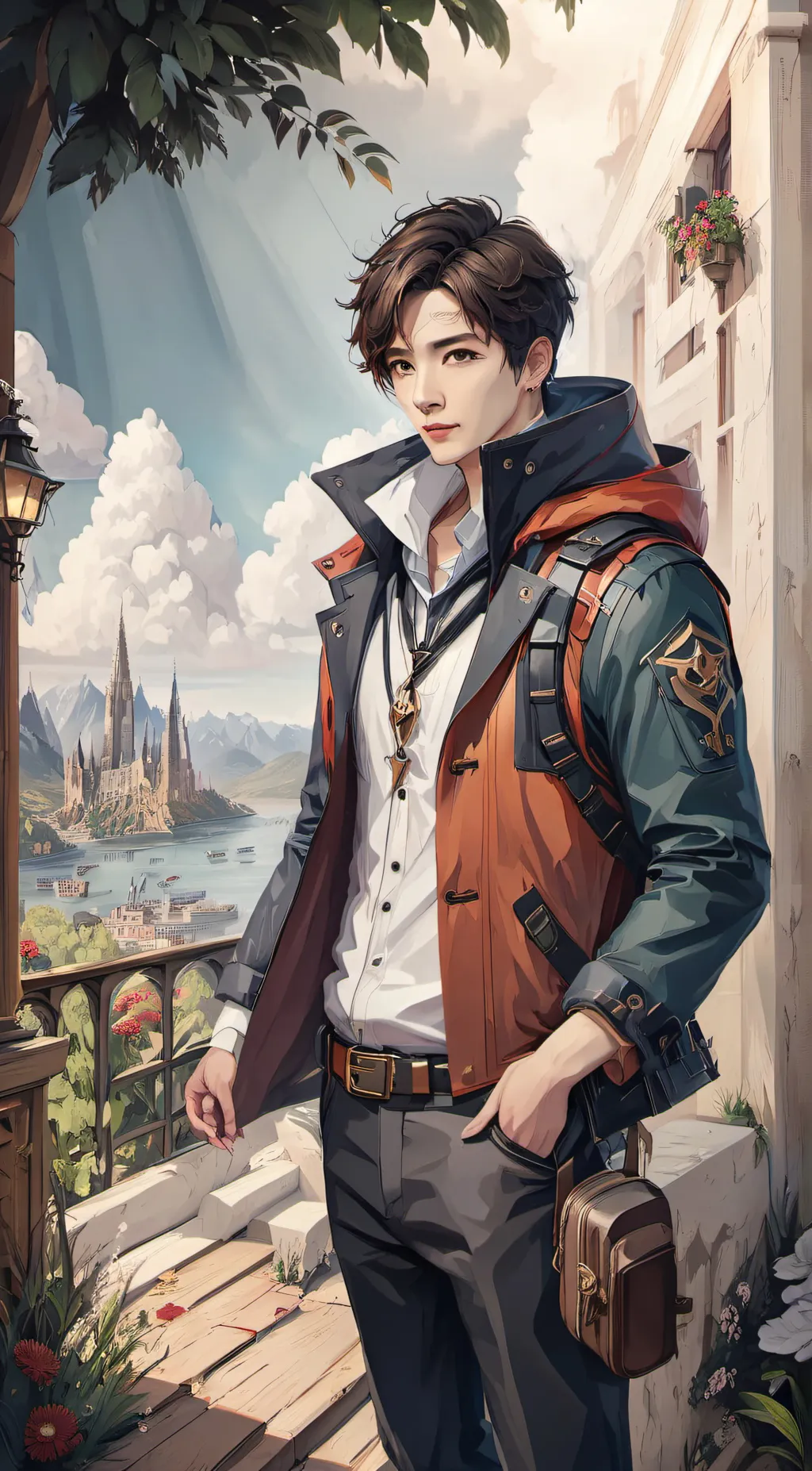 ai character: my bad boyfriend w background