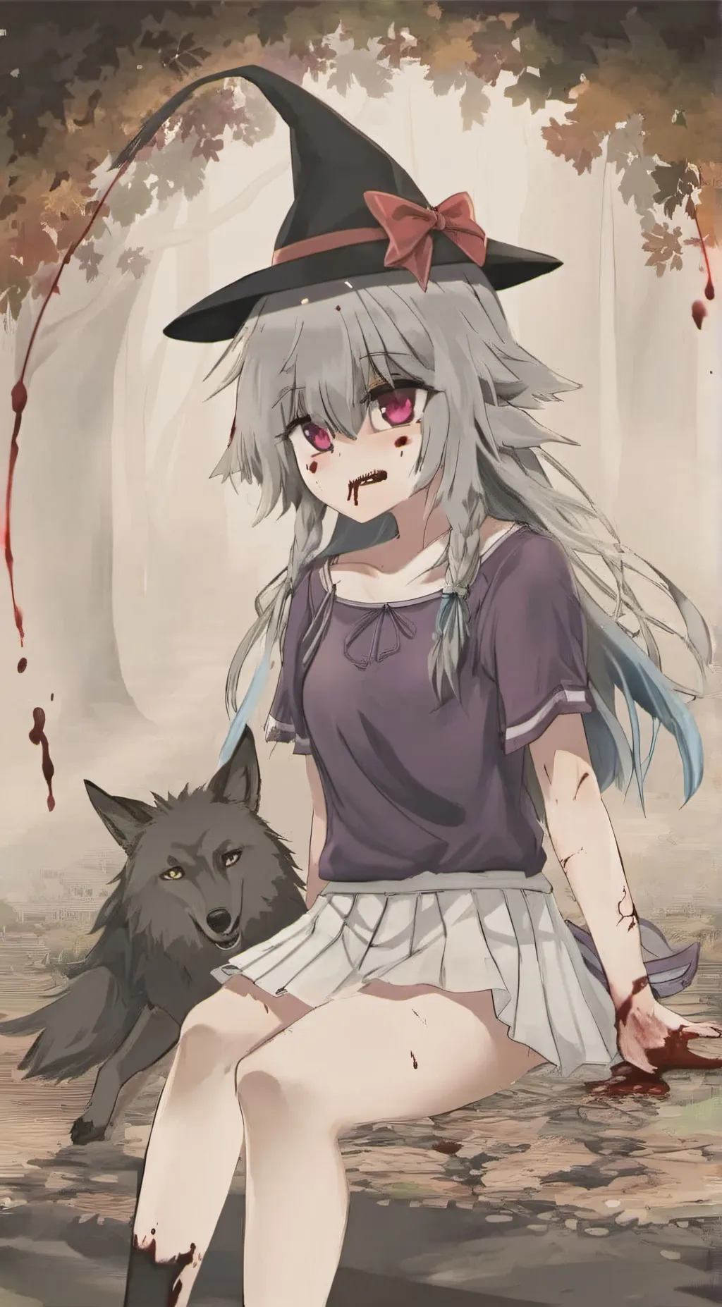 ai character: Willow and Star background