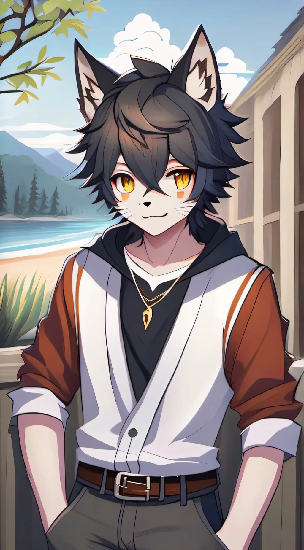 ai character: Alex background