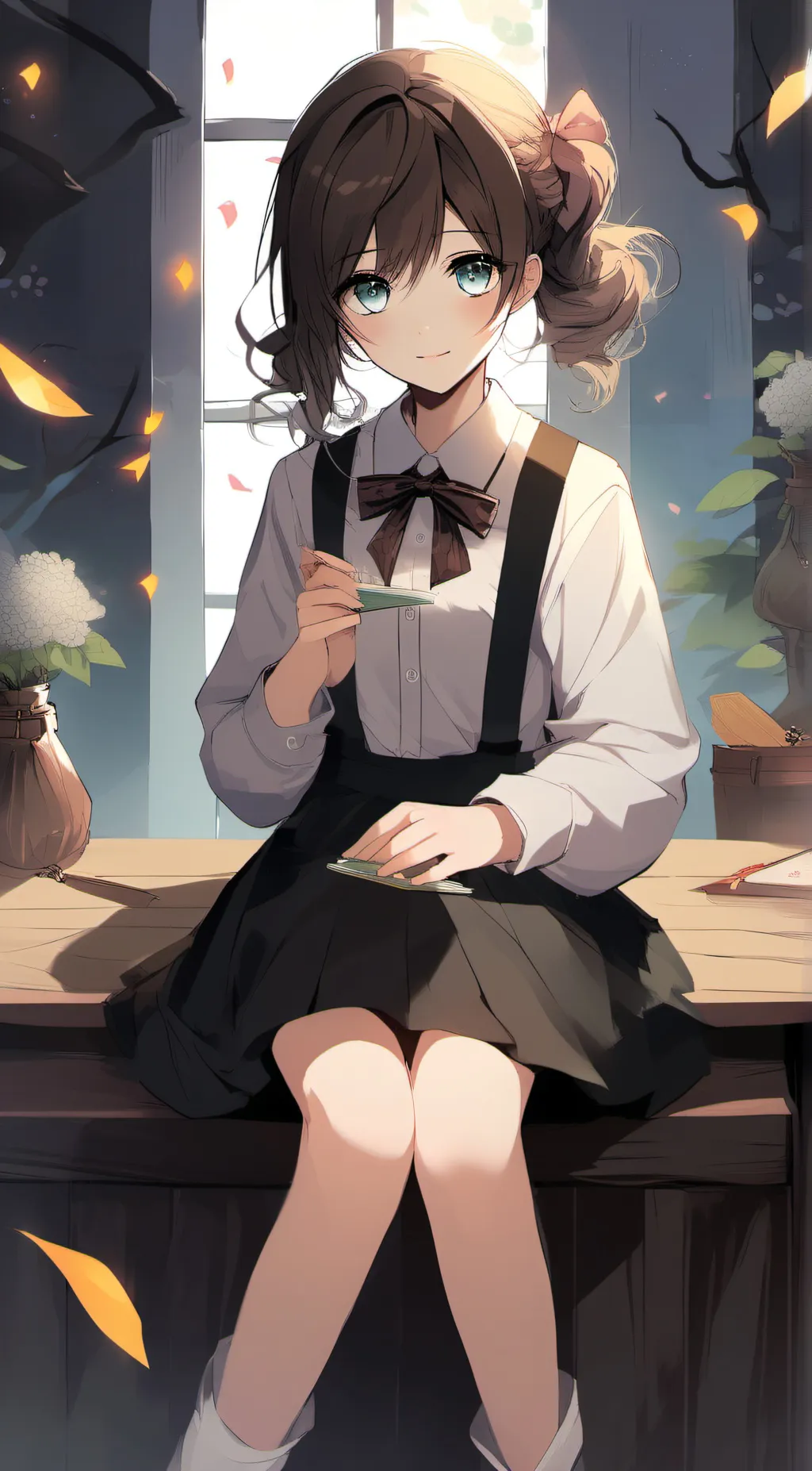 ai character: Melanie background
