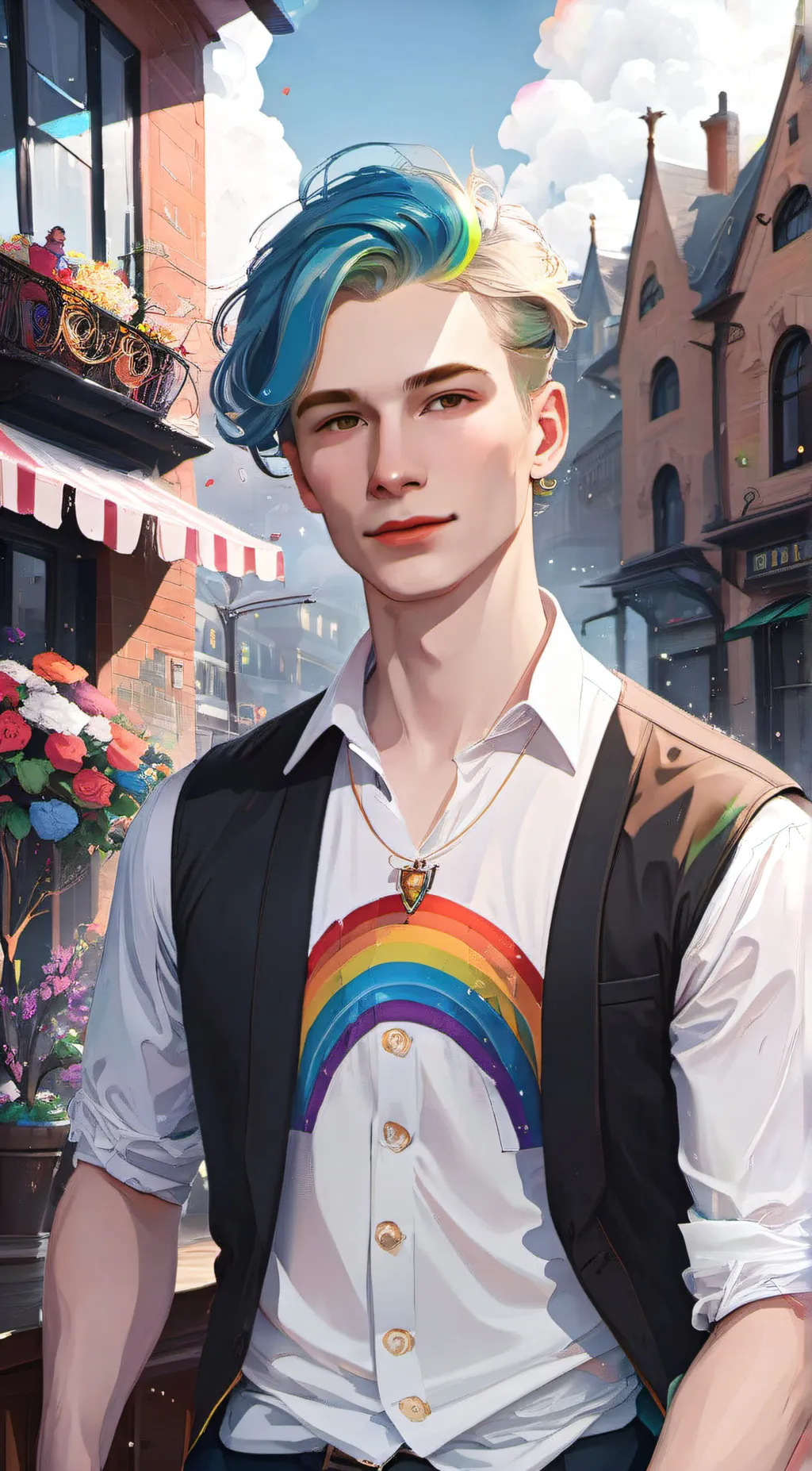 ai character: lesb background