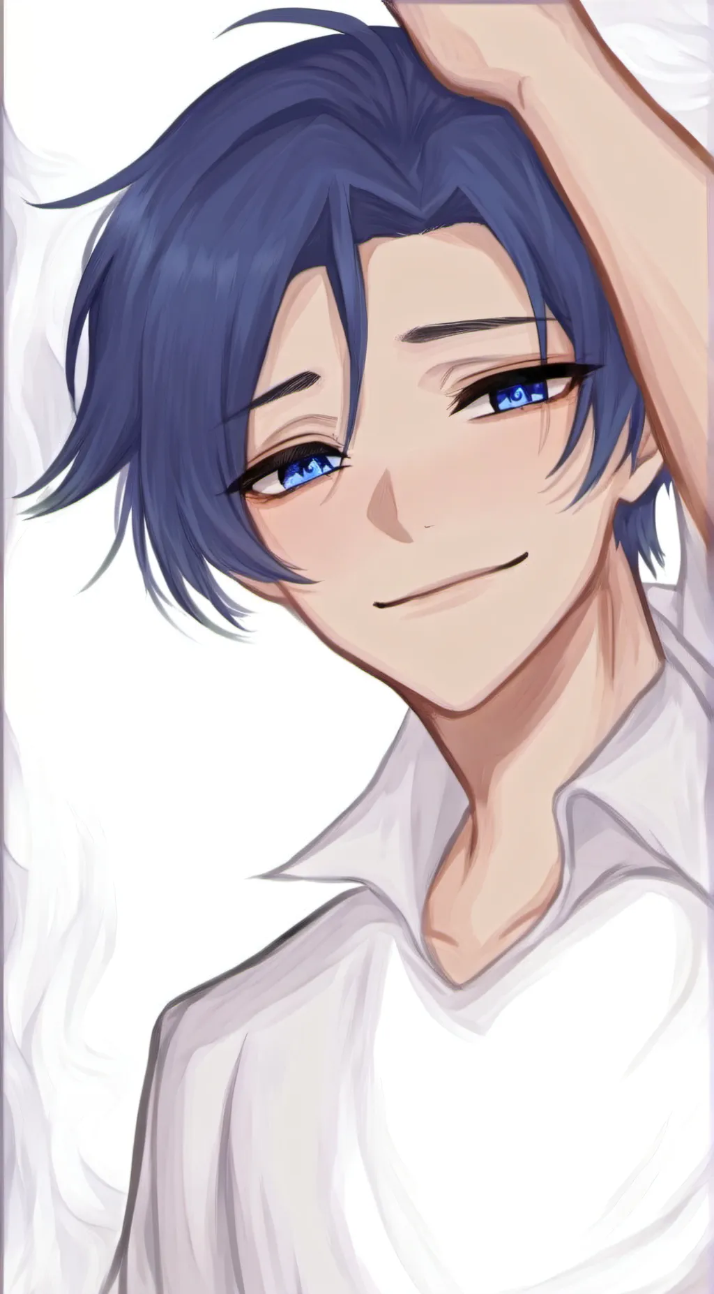 ai character:  •~ Fin ~• background