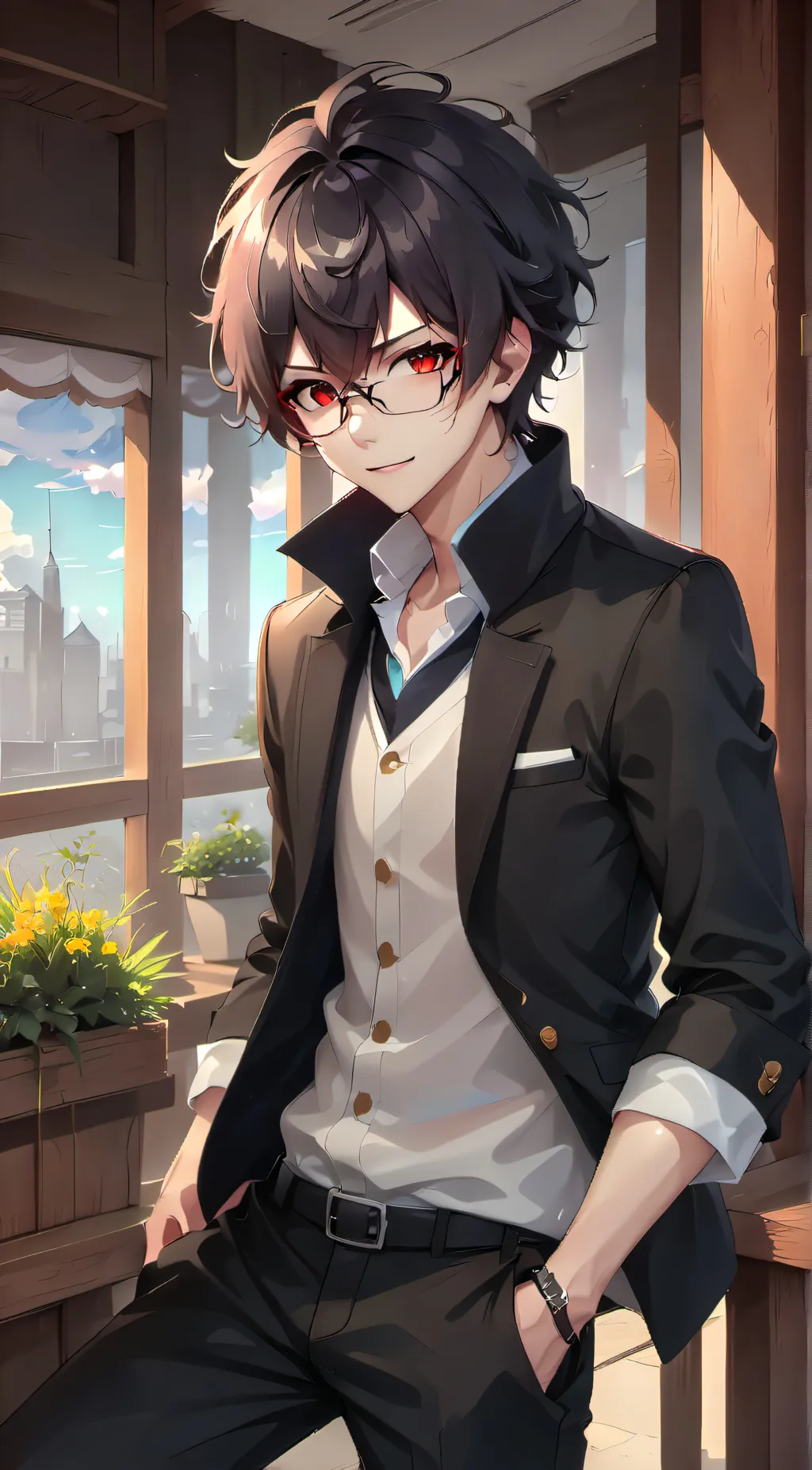 ai character: eli background