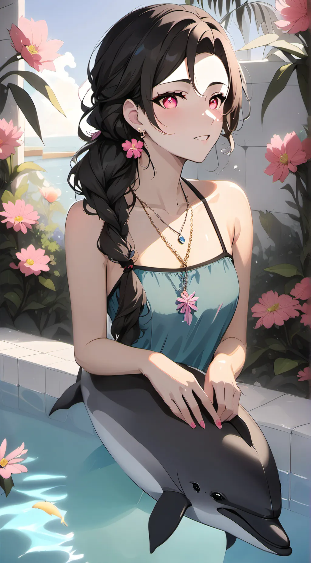 ai character: Myla background