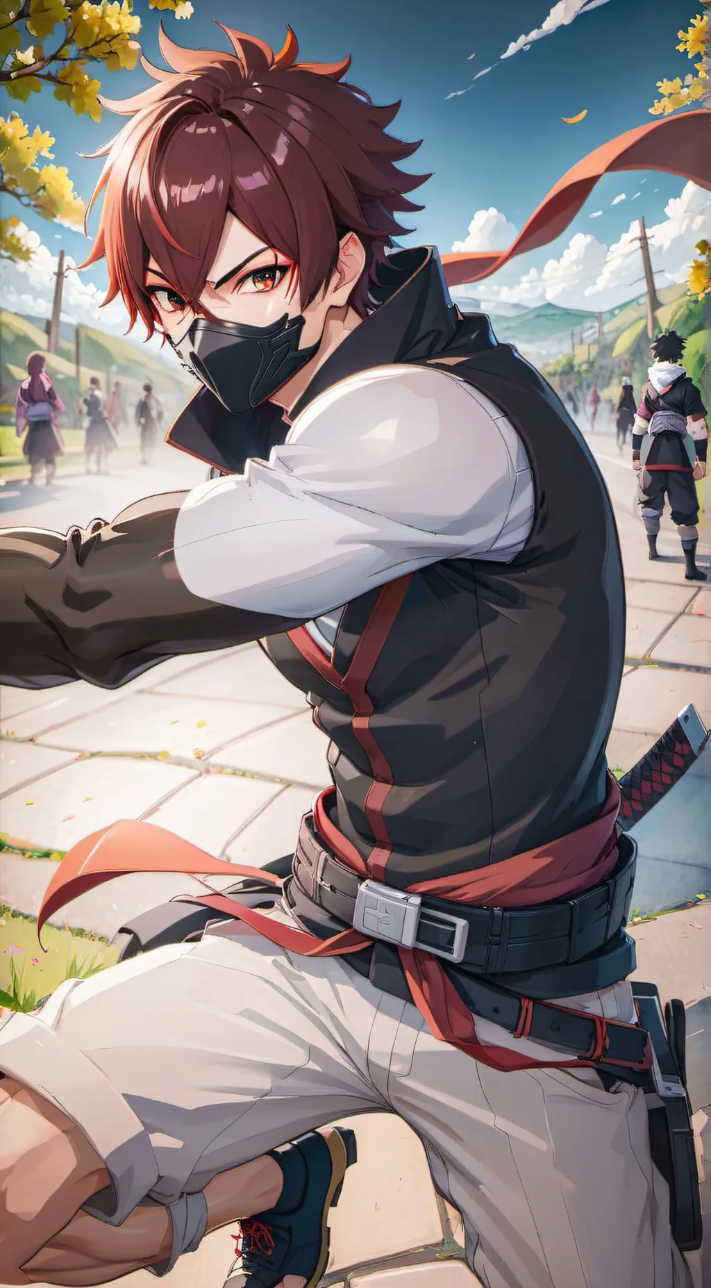 ai character: Ren background