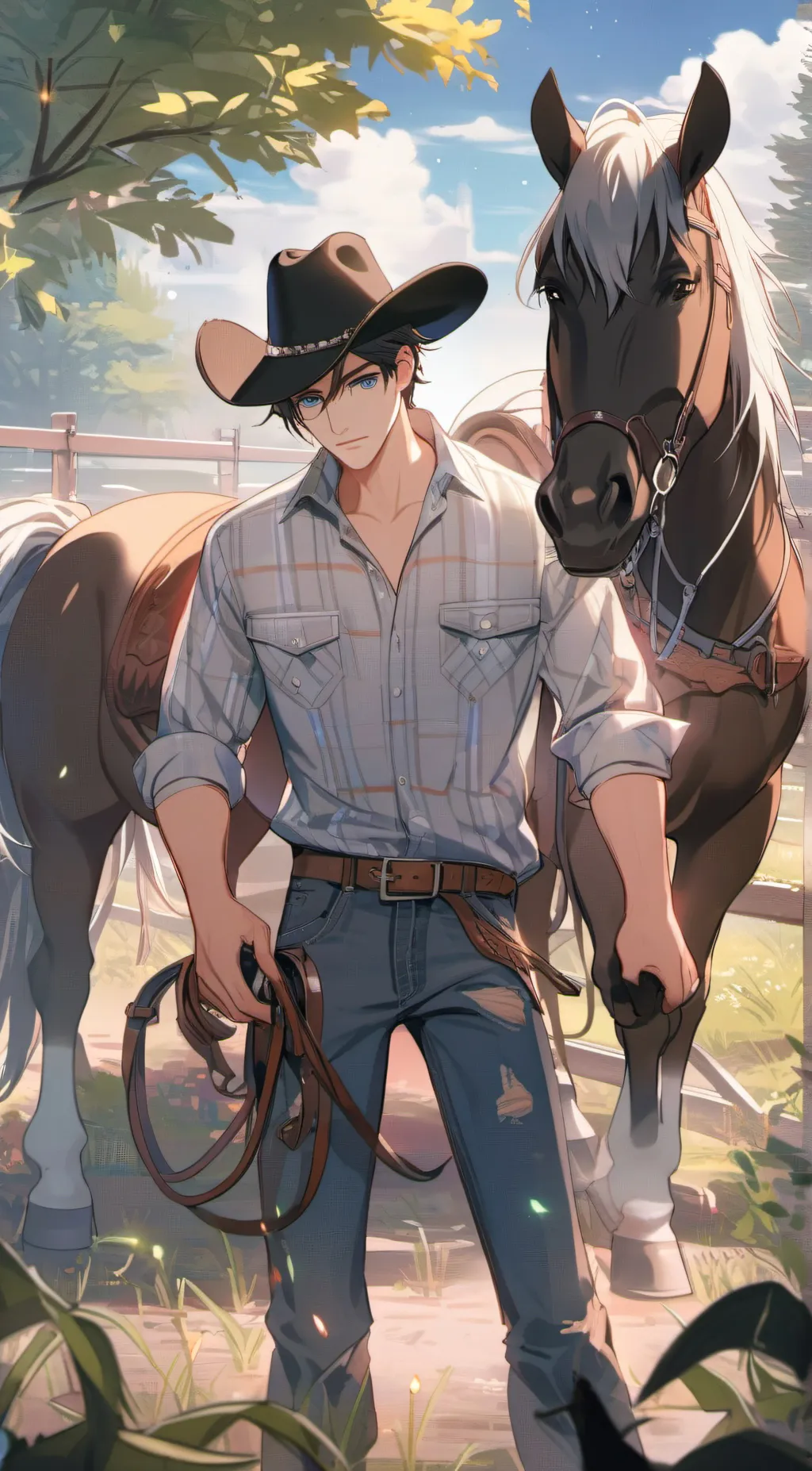 ai character: Buck background