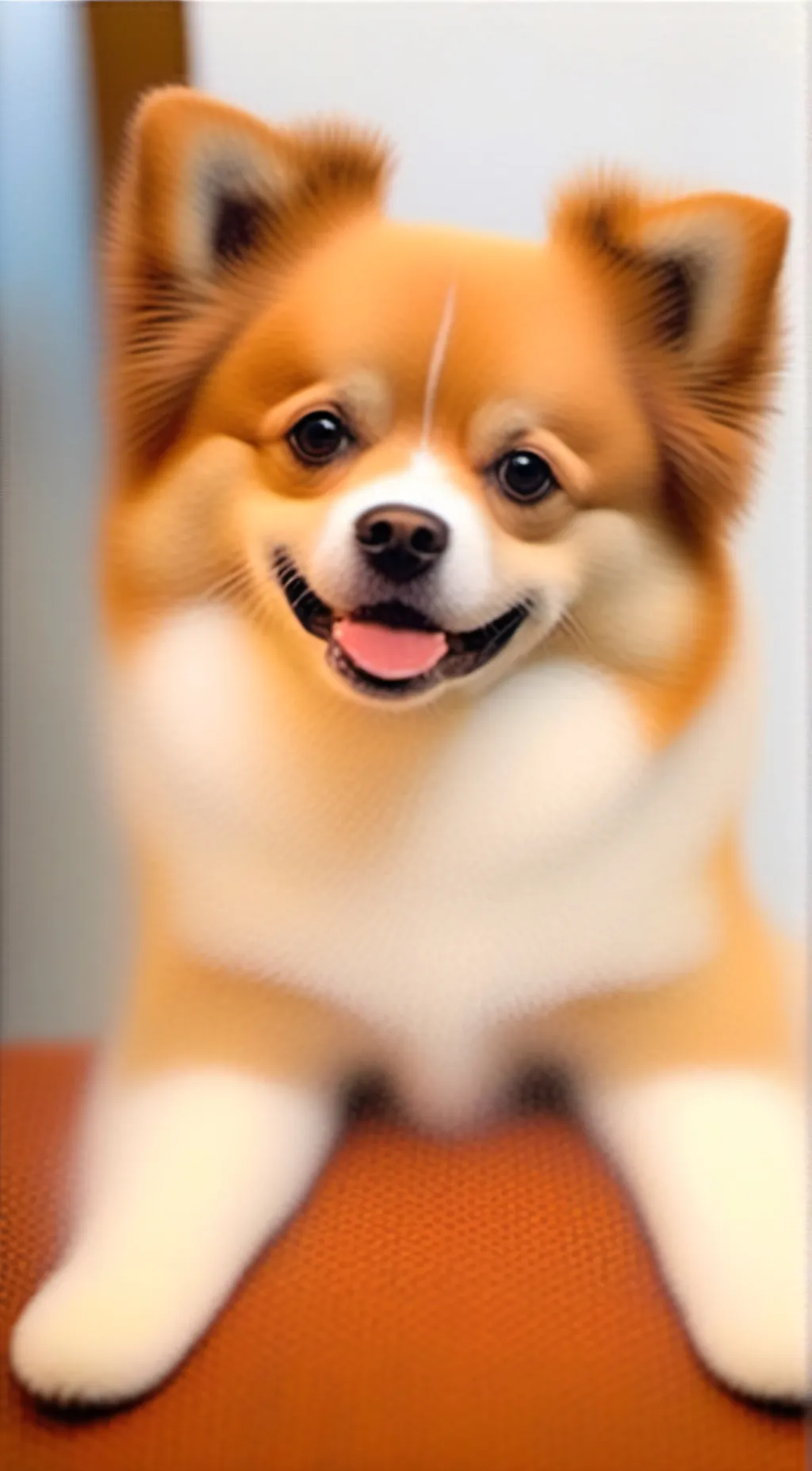 ai character: Waffles  background
