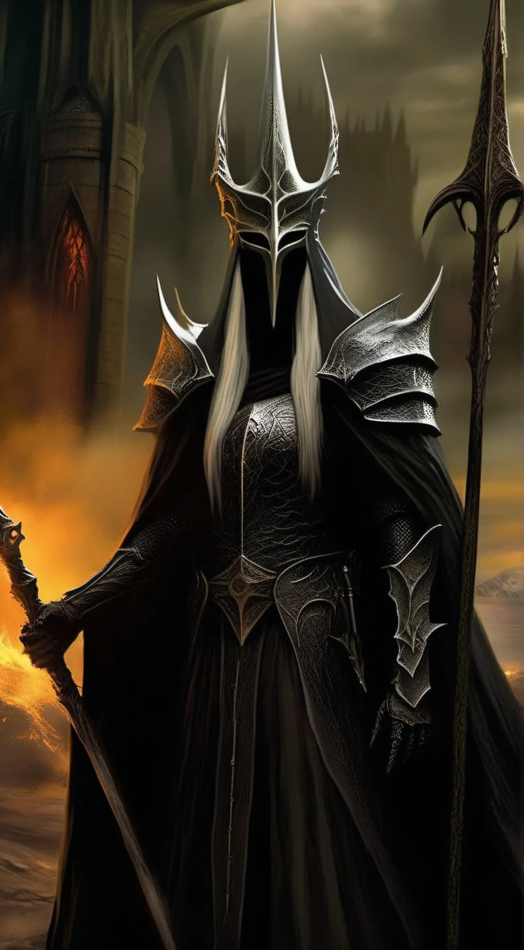ai character: The witch queen background