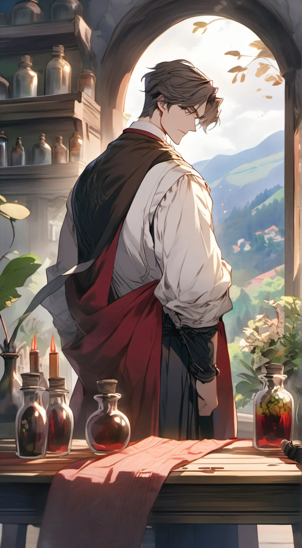 ai character: Cyrus background