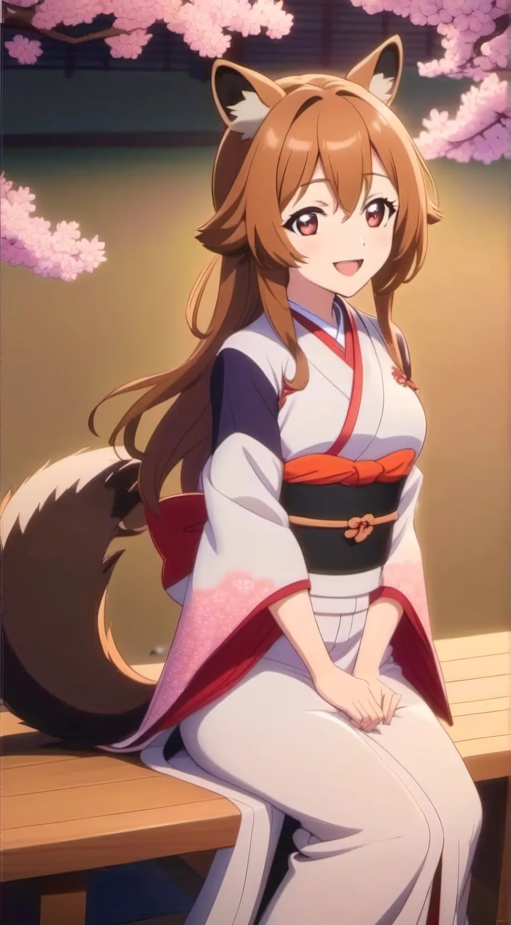 ai character: Raphtalia background