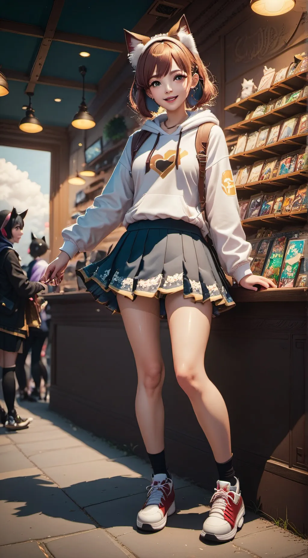 ai character: Mika background