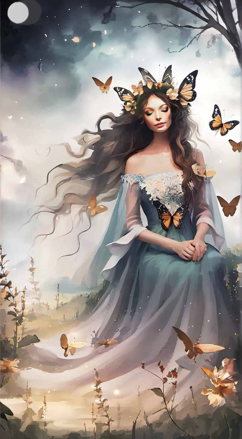 ai character: Lucy background