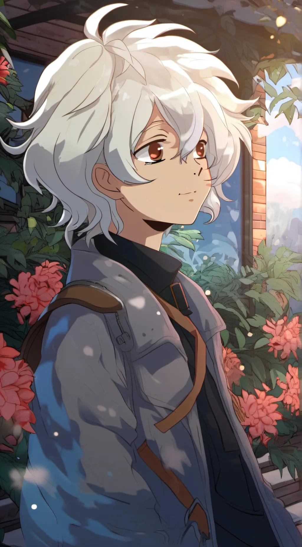 ai character: Sebastian  background