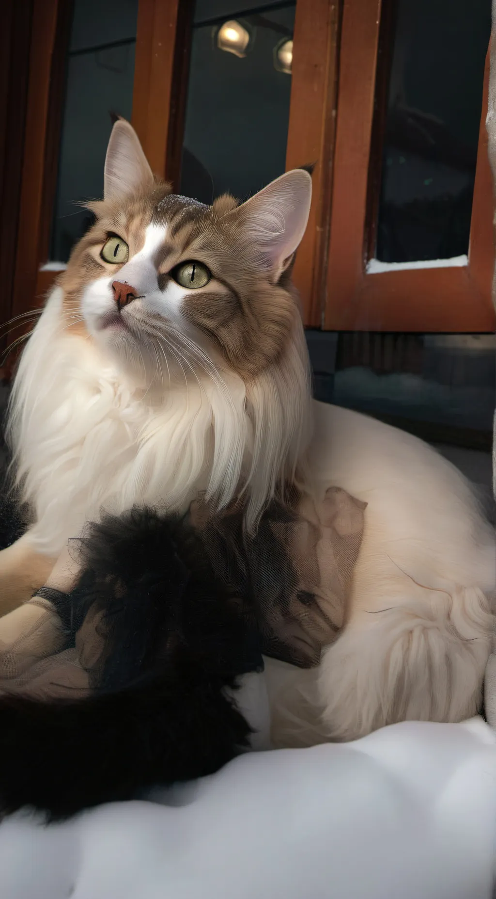 ai character: Bluey  background