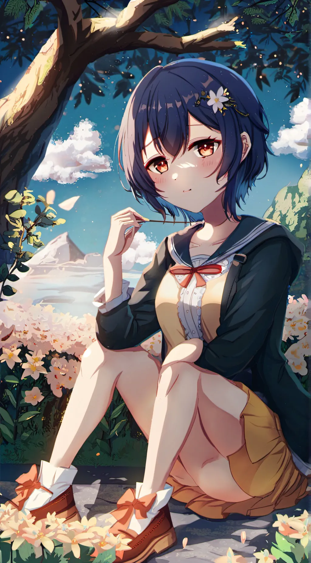 ai character: June background