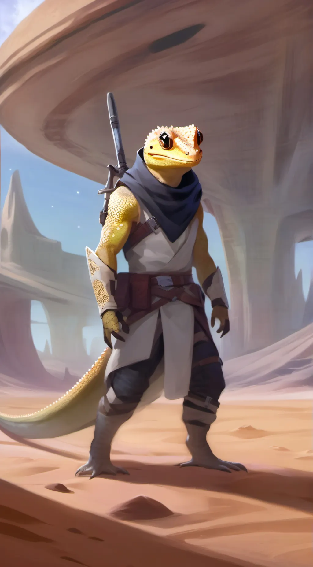 ai character: Cerada background