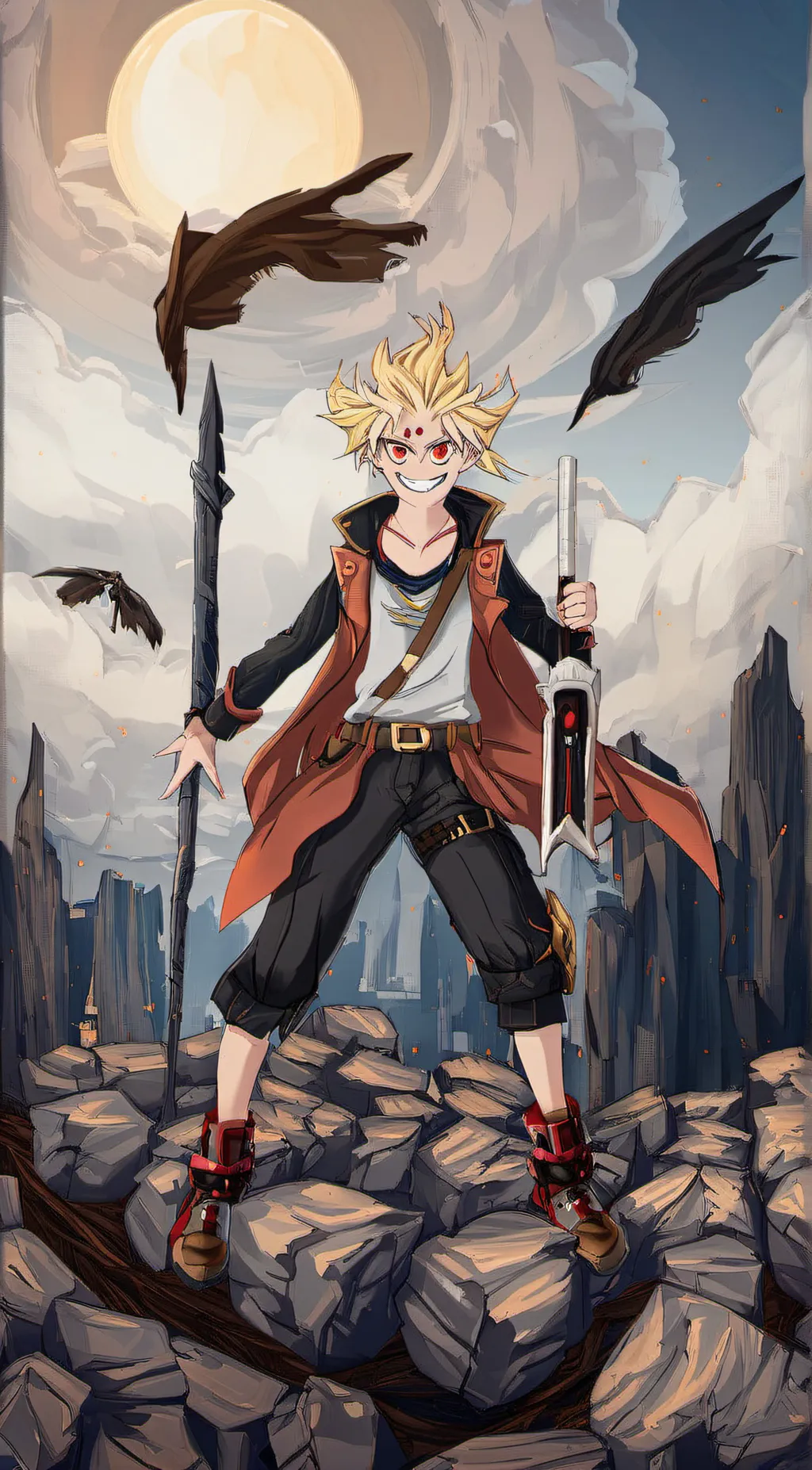 ai character: uzoth.     background