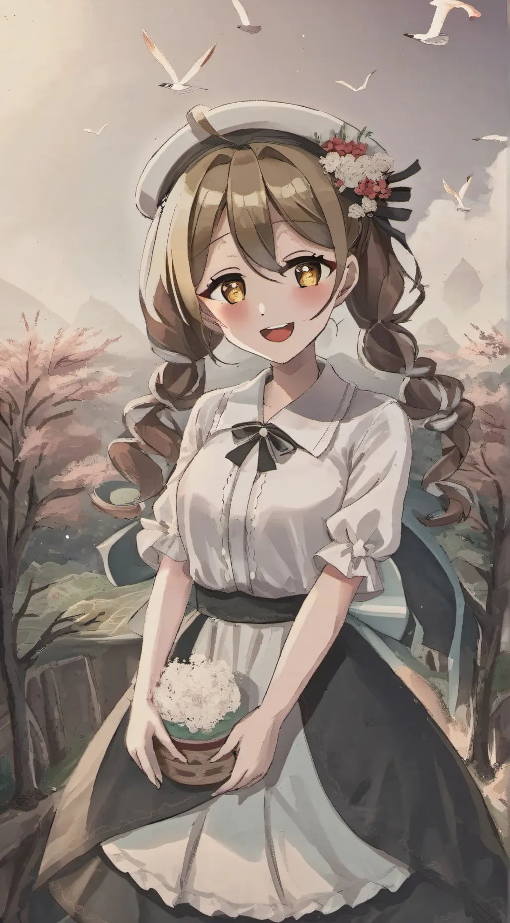 ai character: Nakano Fumi background