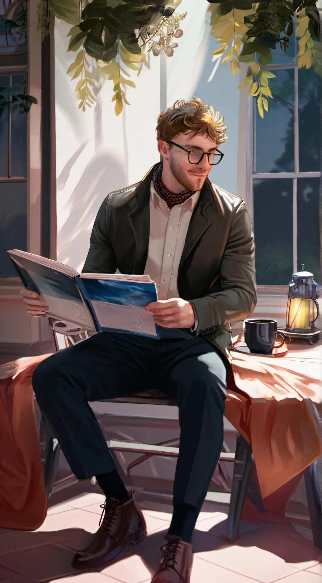 ai character: Colby background