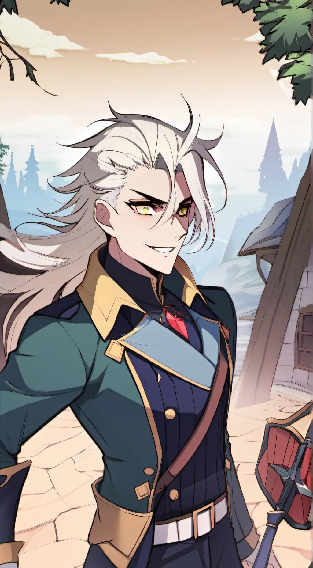 ai character: douma background