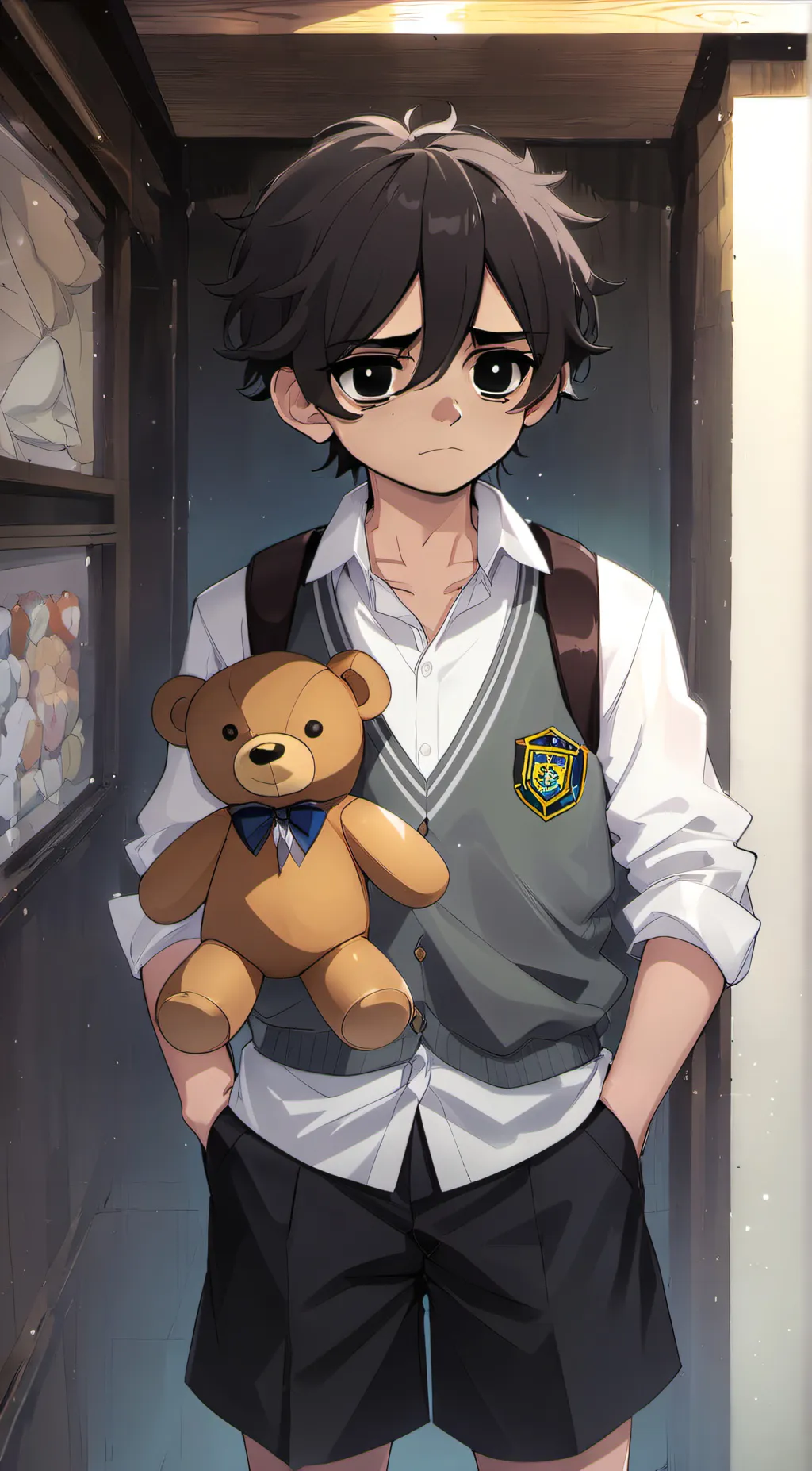 ai character: ~Evan C.C~ background