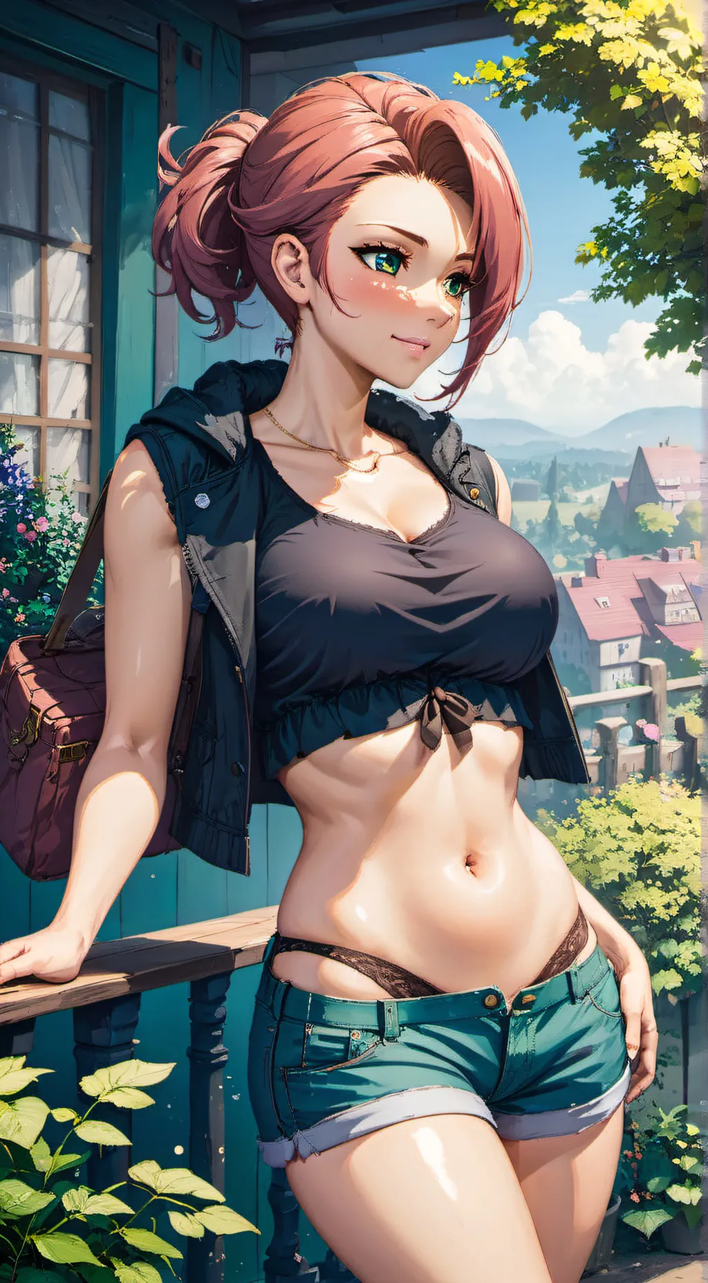ai character: Scarlett background
