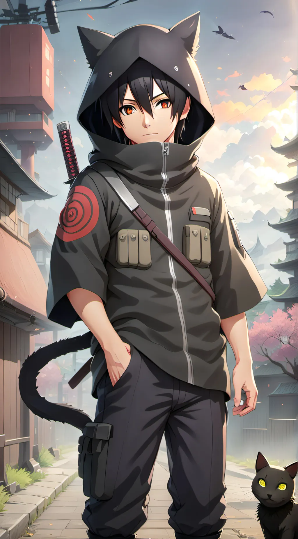 ai character: Kashmir background