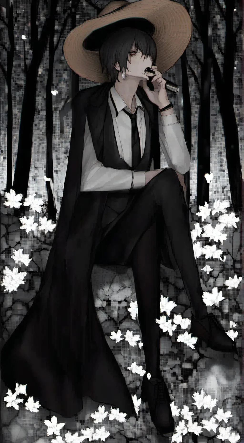 ai character: Nish  background